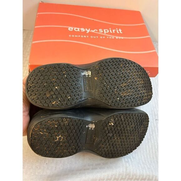 Tredsafe Unisex M7 W8 work shoes black Slip Oil Resistant Non Marking Tread - Picture 4 of 6